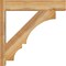 Ekena Millwork Balboa Block Rough Sawn Outlooker, Western Red Cedar, 6"W x 26"D x 26"H OUT06X26X26BOA05RWR - alternate 4